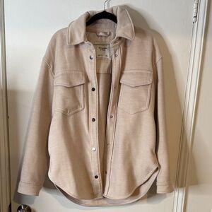 Abercrombie & Fitch Beige  Shacket